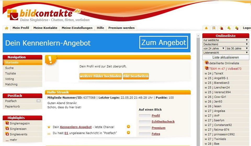 Ist Bildkontakte gut für Sie
